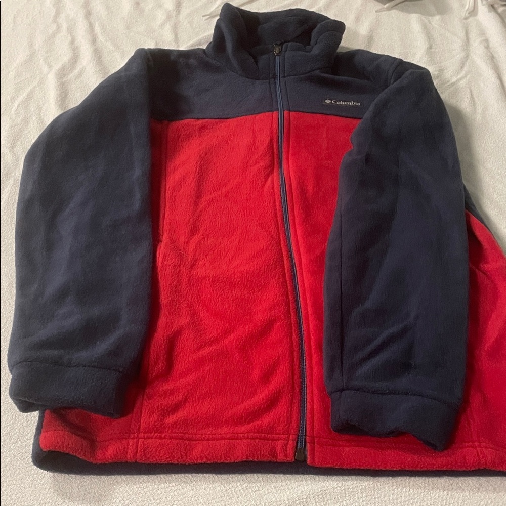 Columbia Kids' Bold Red and Navy Jacket